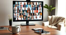 organize virtual caregiver meeting