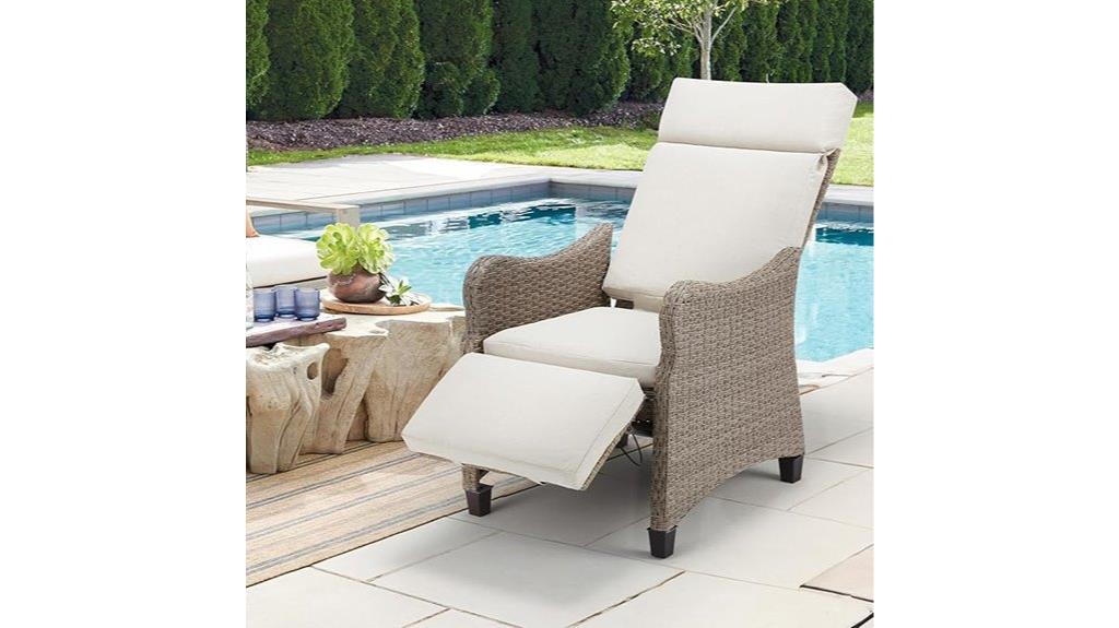 outdoor patio recliner