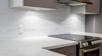 peel and stick backsplash update