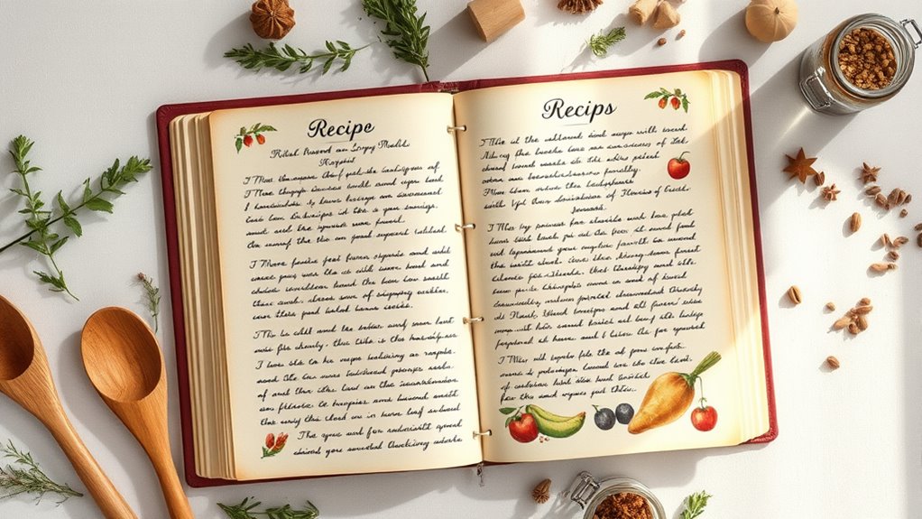 personalized family recipe collection