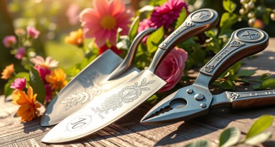 personalized garden tool gifts