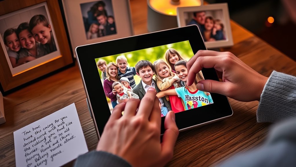 personalized heartfelt photo selection