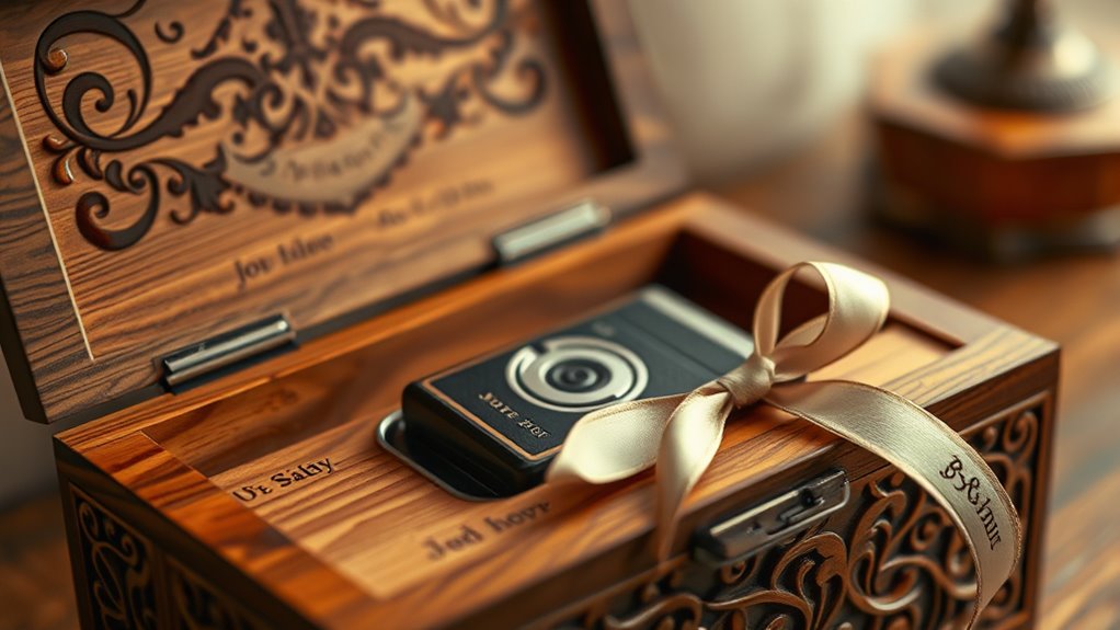 personalized keepsake box options