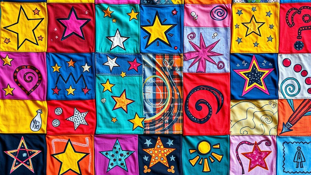 personalized quilt embellishment ideas