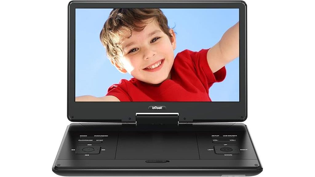 portable dvd player screen