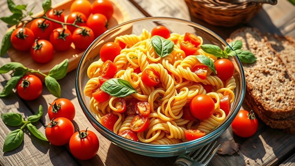 portable fresh pasta salad