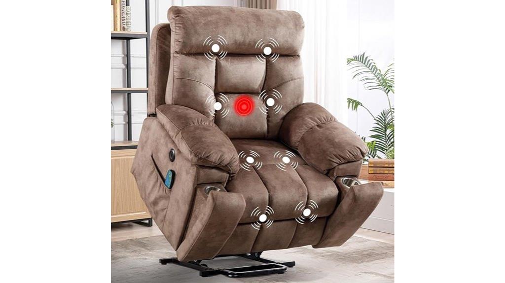 power recliner with massage