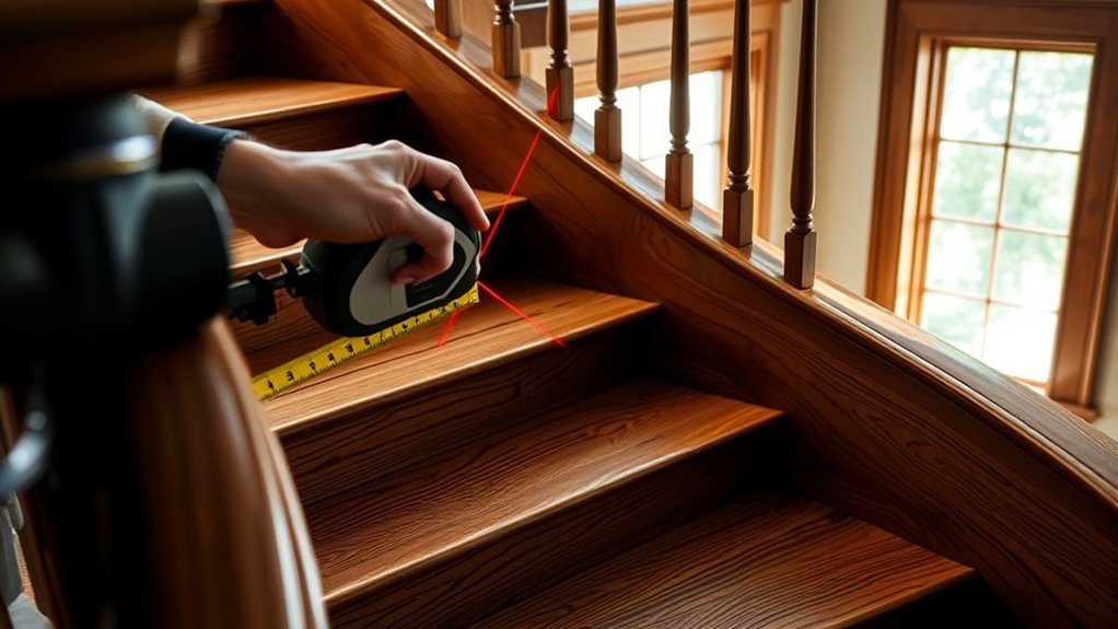 precise staircase measurements ensure safety
