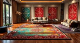 premium silk carpet selection