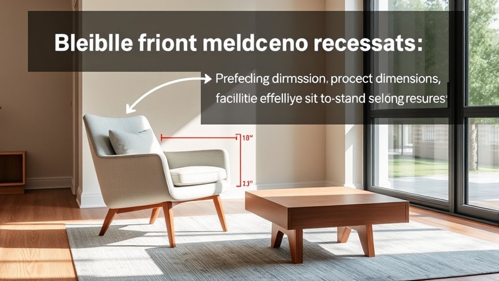 proper ergonomic furniture height