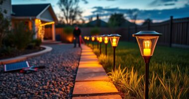 quick solar path lighting