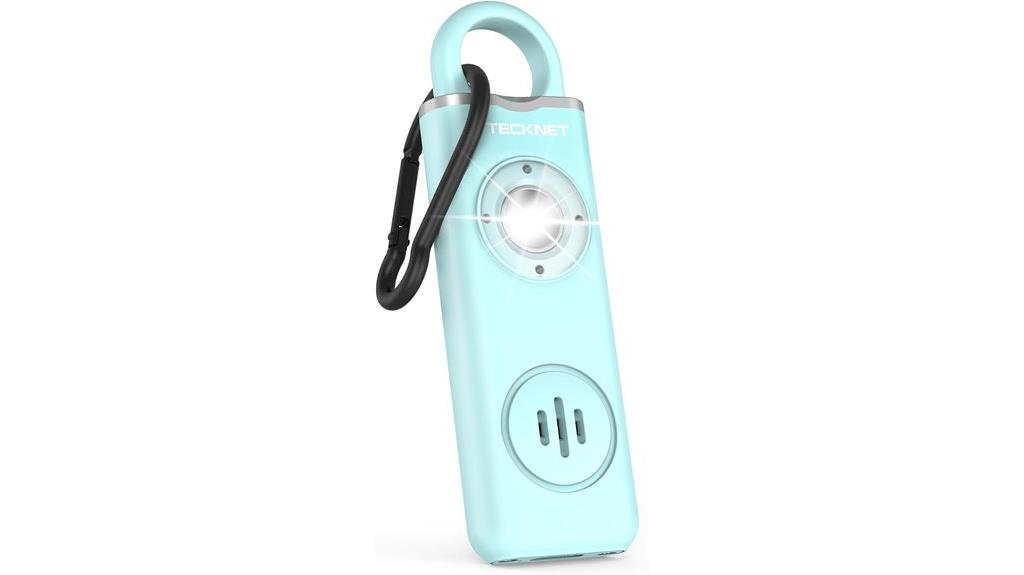 rechargeable women s safety alarm