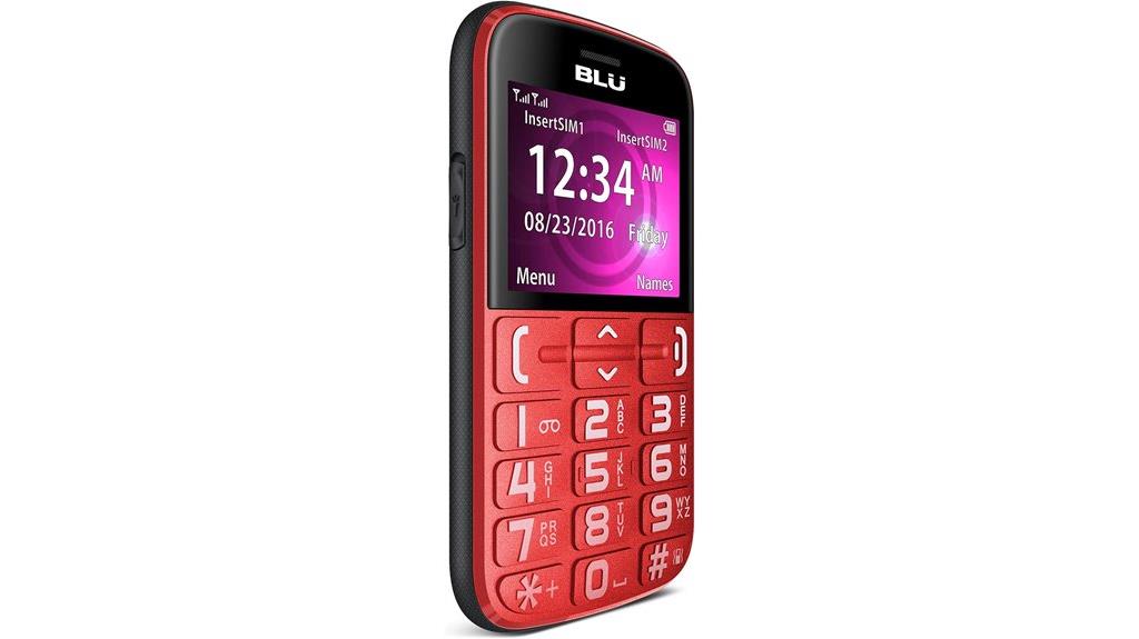 red factory unlocked phone