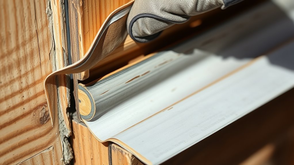 remove old weatherstripping carefully