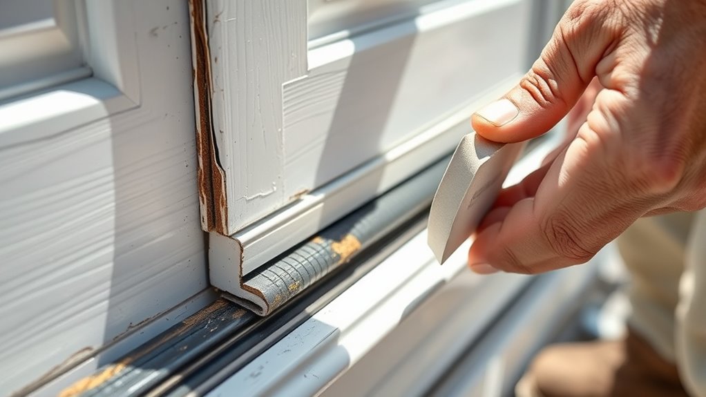 replace old door weatherstripping