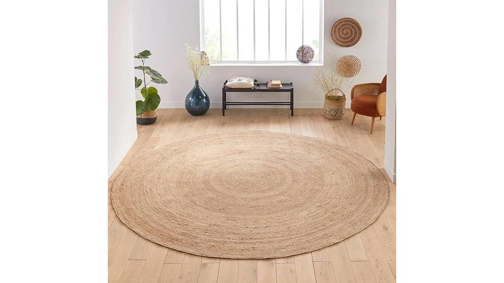round jute rug