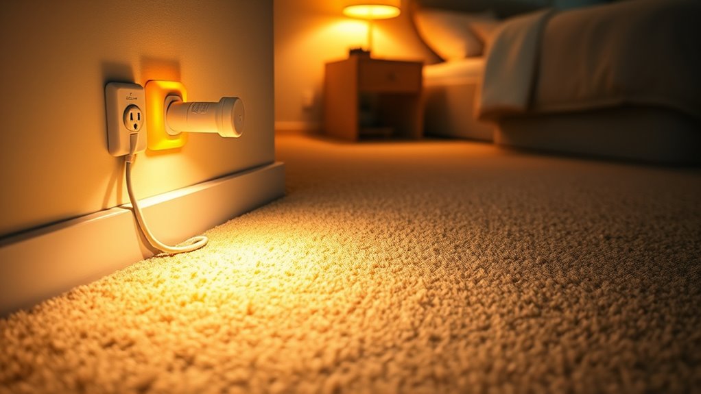 safe night light installation practices