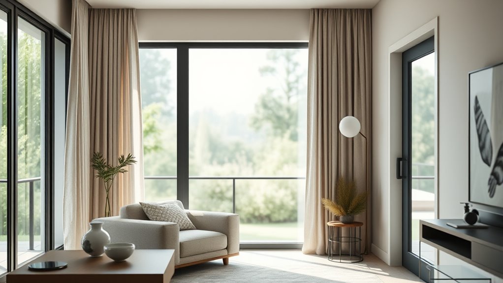 seal gaps for noise reduction