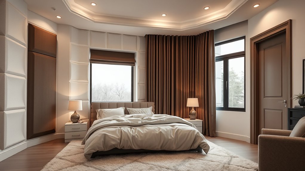 seal gaps with acoustic barriers