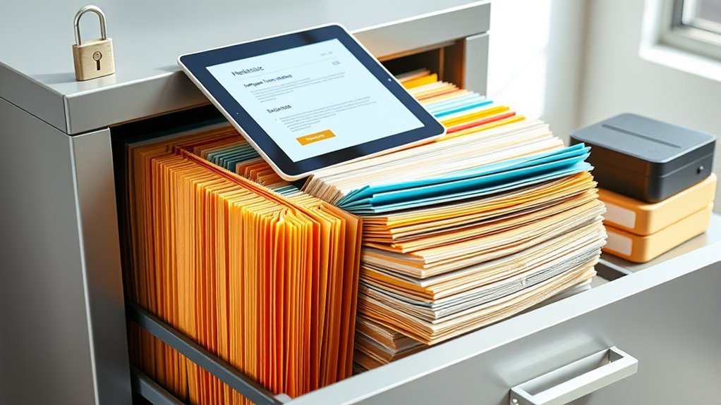 secure digital and physical copies
