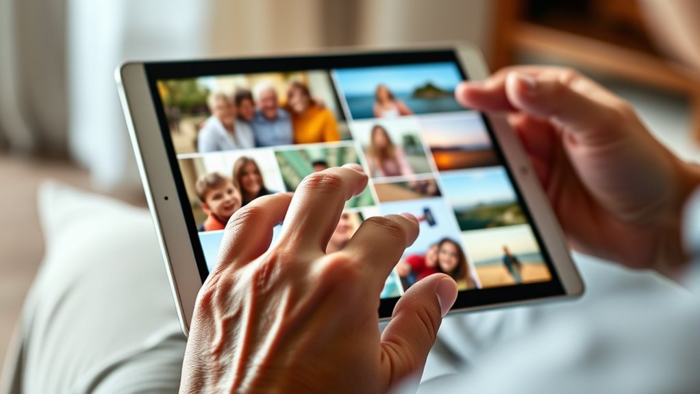 select meaningful diverse photos