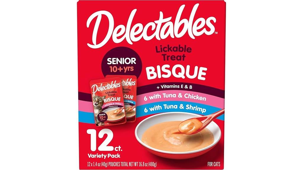 senior cat bisque treats