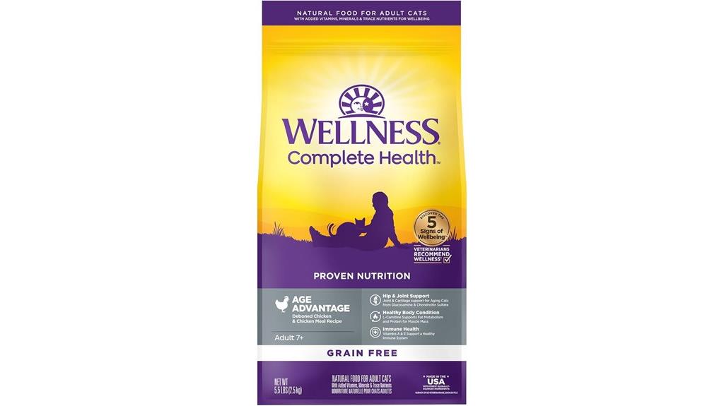 senior cat food bag