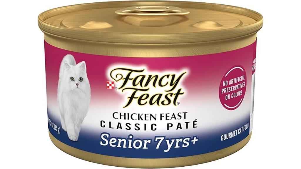 senior cat food pack