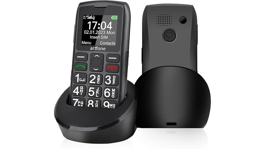 senior friendly 4g smartphone