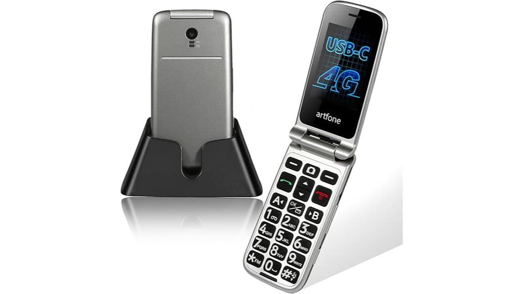 senior friendly flip phone