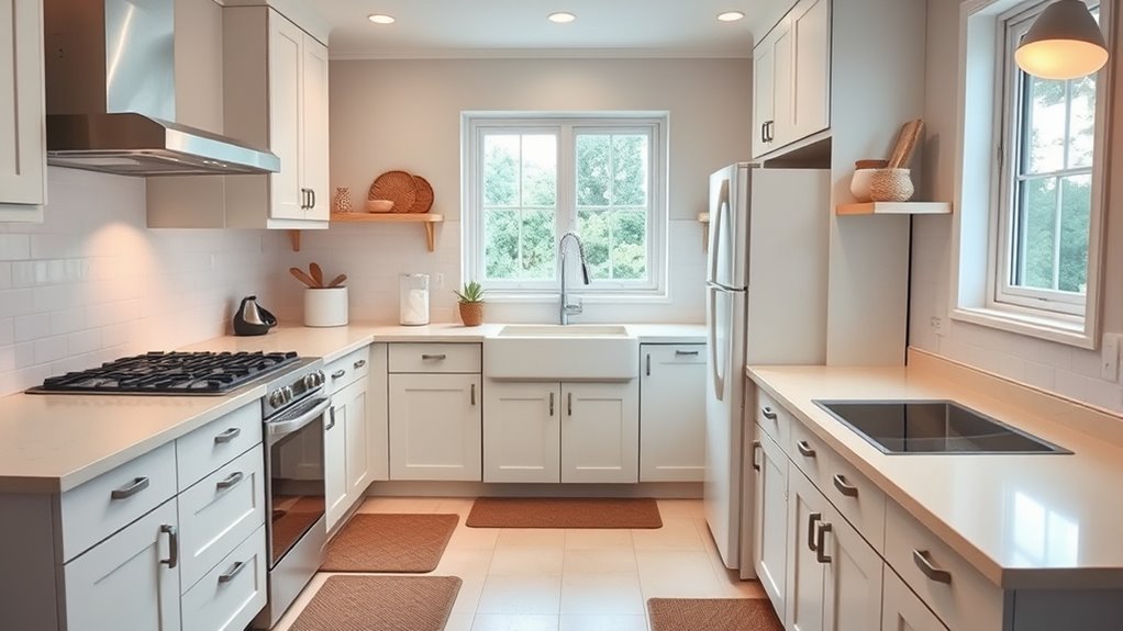 senior friendly kitchen layout