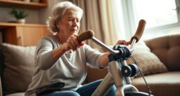senior friendly mini exercise bikes
