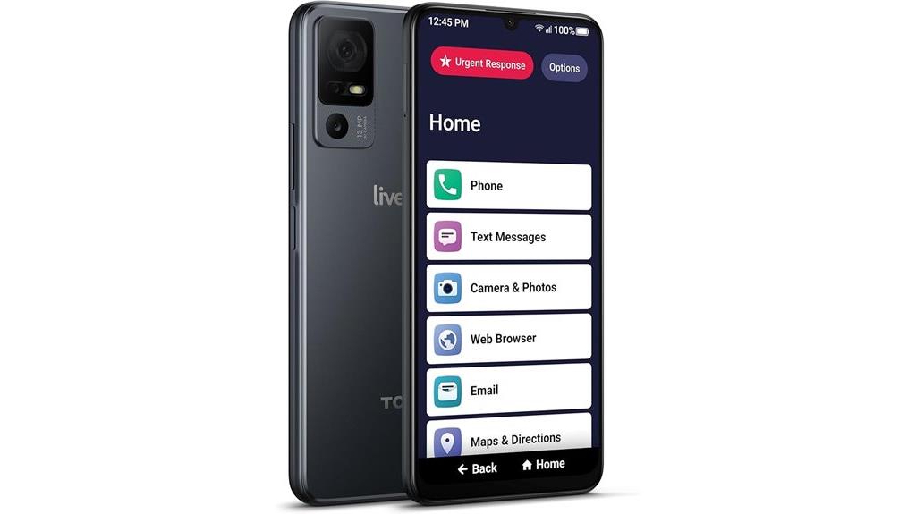 senior friendly smart phone