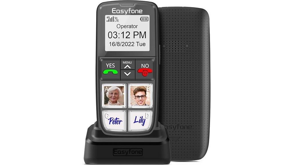 simple 4g phone for seniors