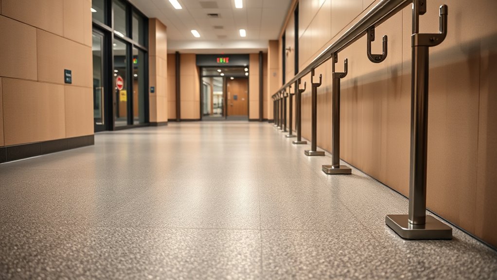 slip resistant high traffic flooring