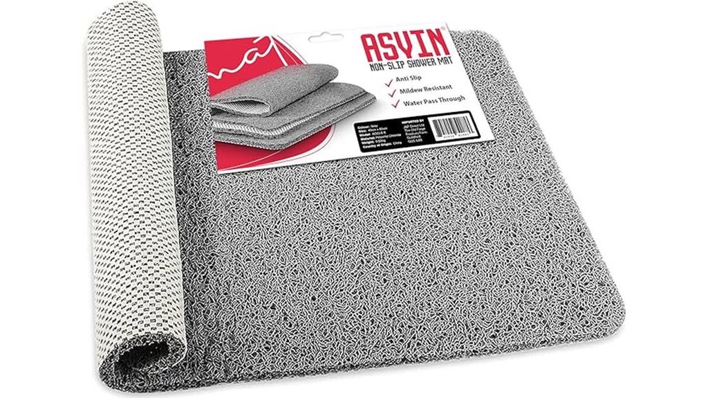 soft textured bath mat