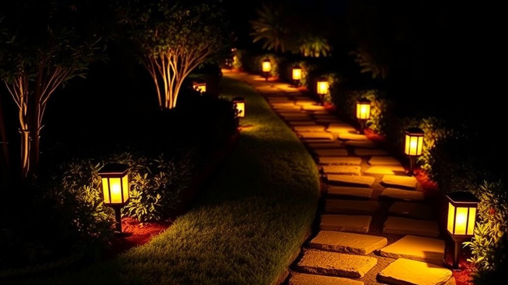 solar lights improve outdoor safety