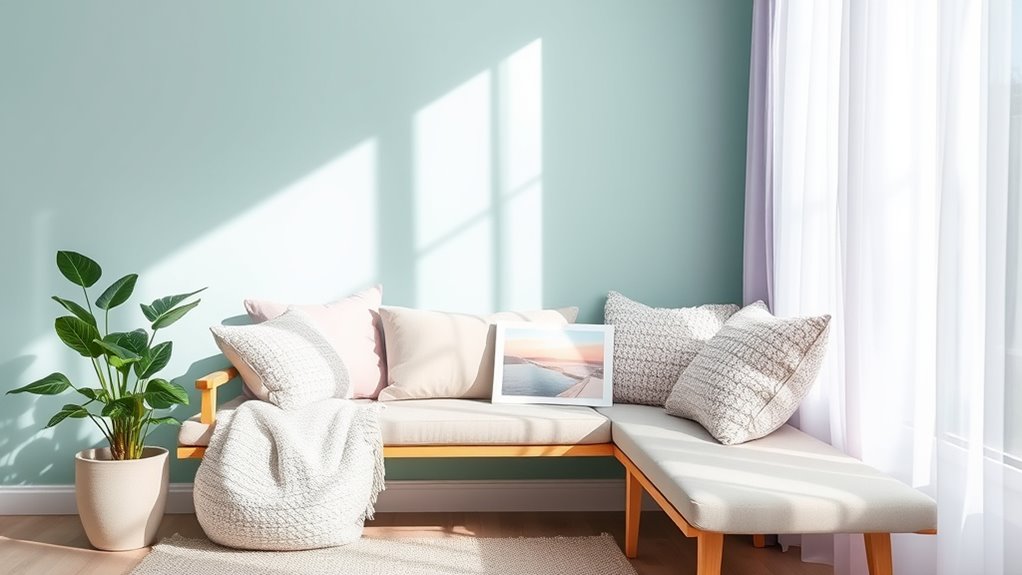 soothing color therapy decor