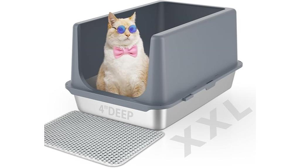 stainless steel cat litter
