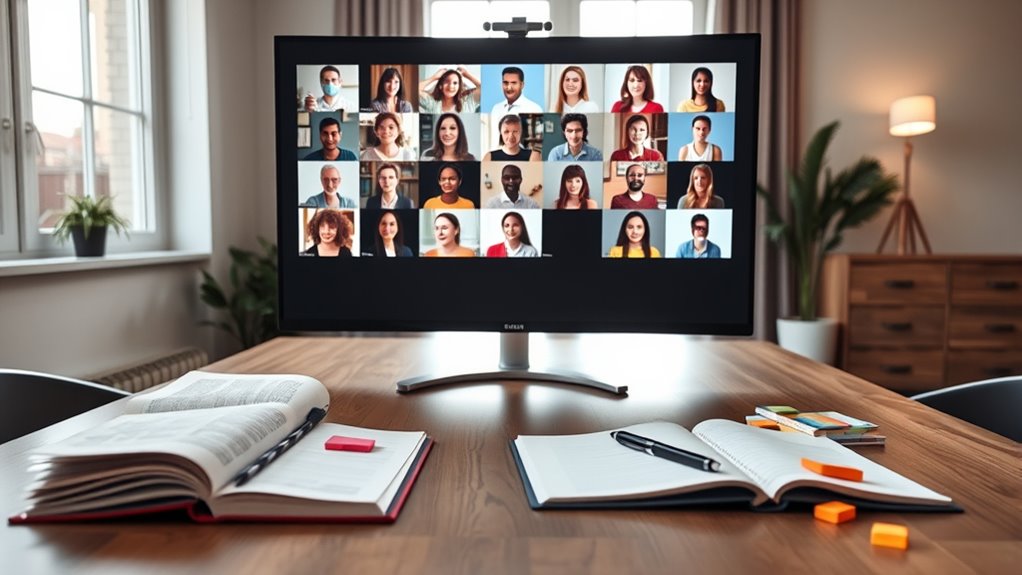structured virtual caregiver meetings