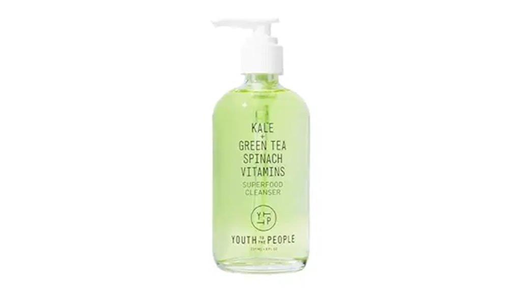 superfood facial cleanser youth