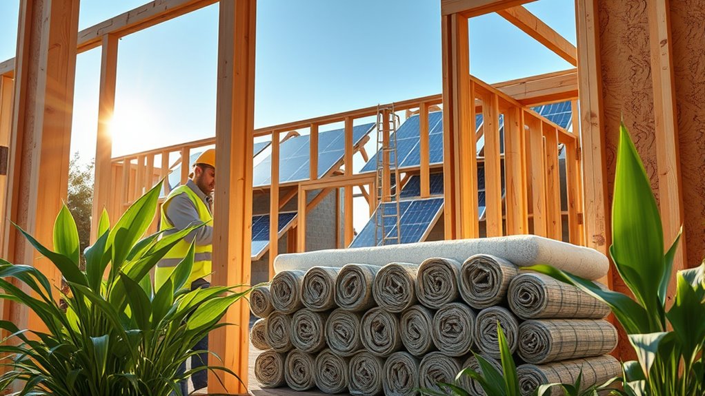 sustainable insulation material selection