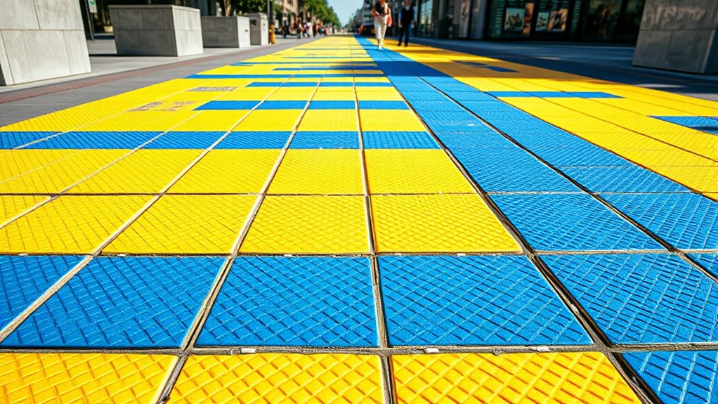 tactile walkway surface cues