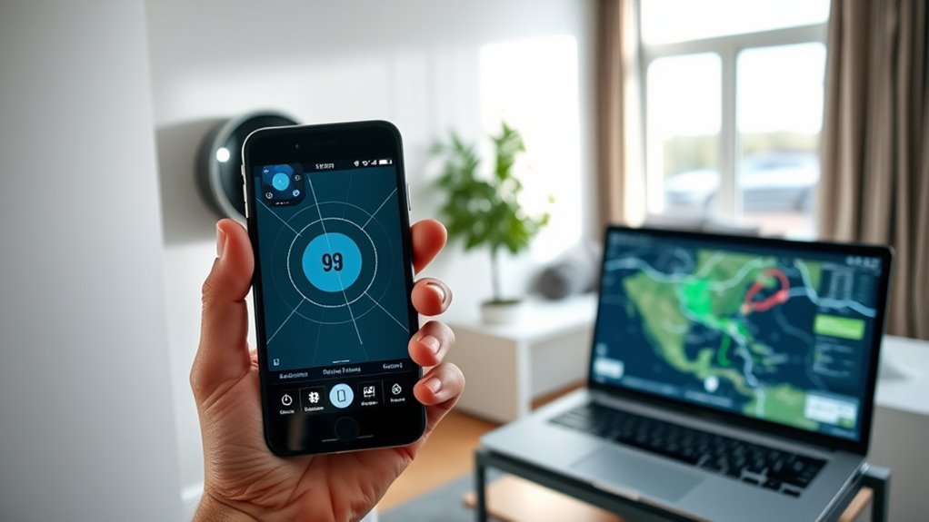 test sensors and notifications