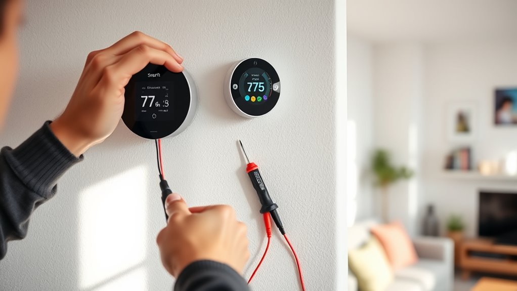 thermostat wiring and setup