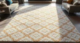 top metallic accent silk rugs