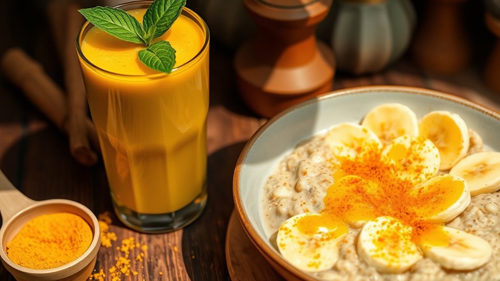turmeric boosts morning health