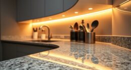 under cabinet lighting for low vision