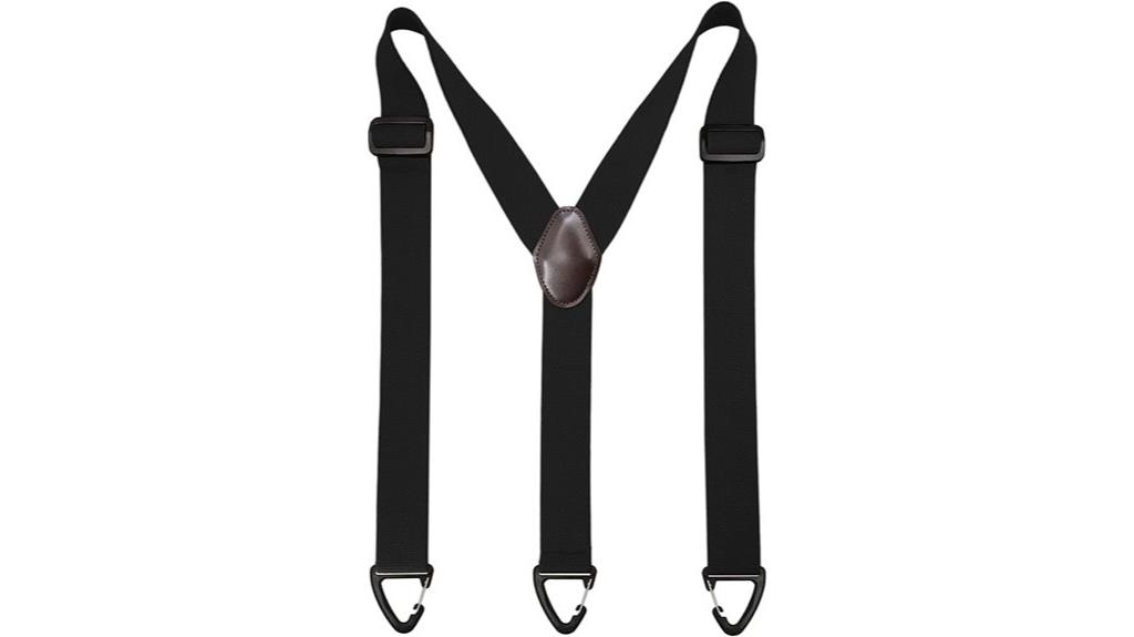 unisex belt loop suspenders