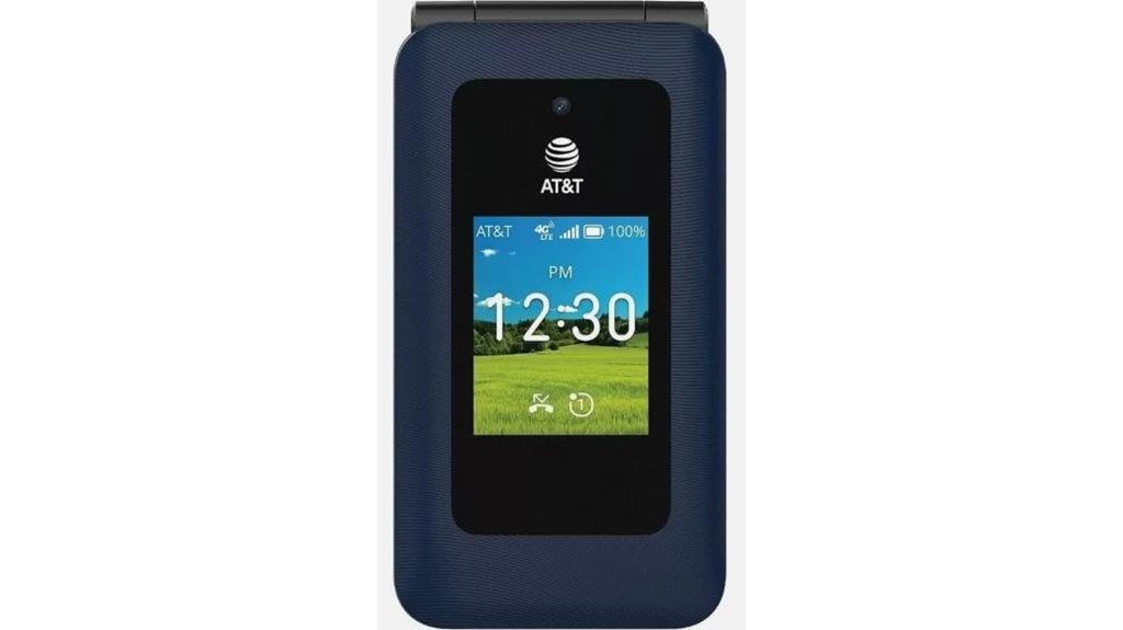 unlocked navy flip phone